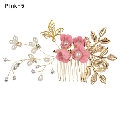 Crystal Flower Hair Pin