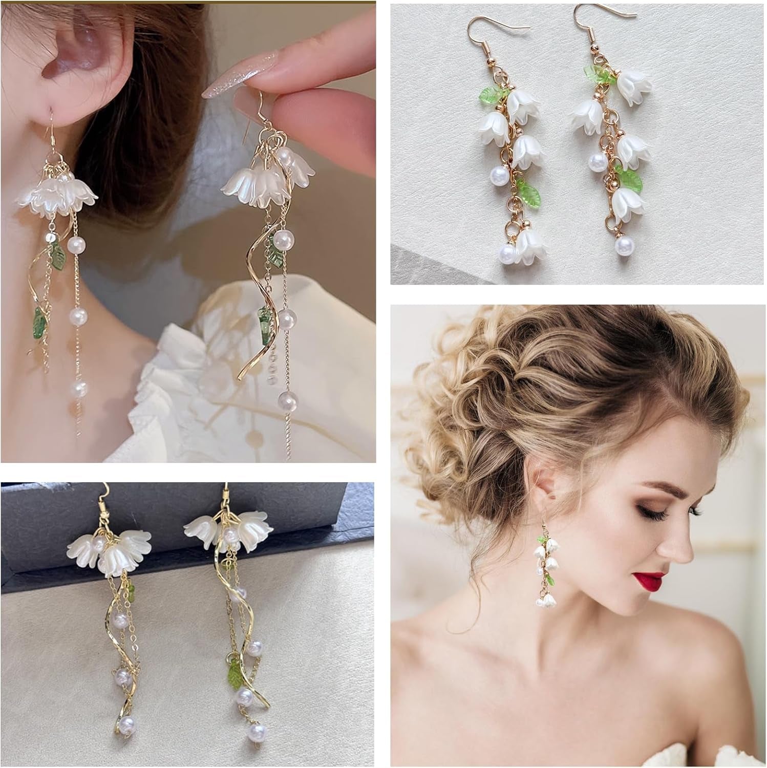 Fairy Flowers Dangling Earrings