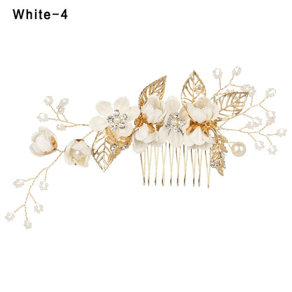 Crystal Flower Hair Pin