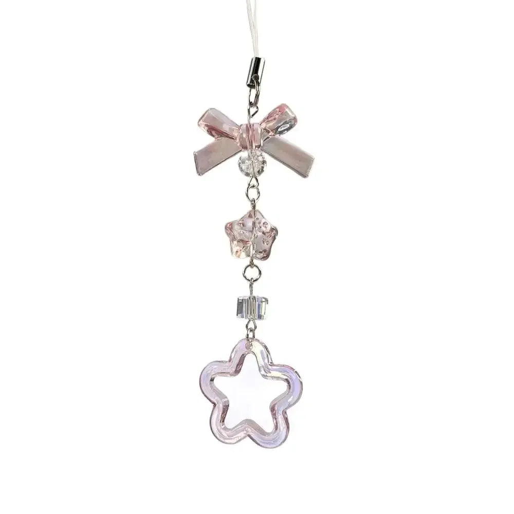 Pink Cell Phone Jewel Strap