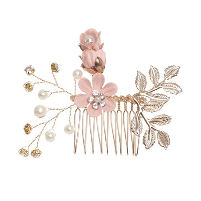 Crystal Flower Hair Pin
