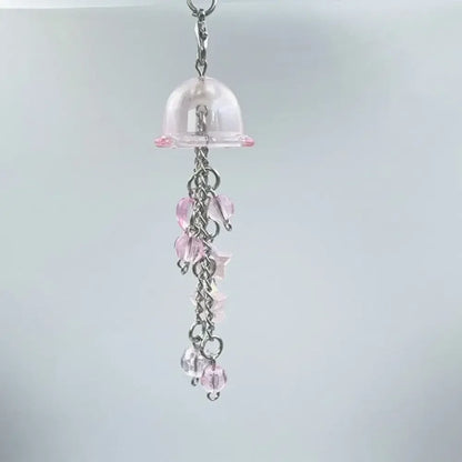 Pink Cell Phone Jewel Strap