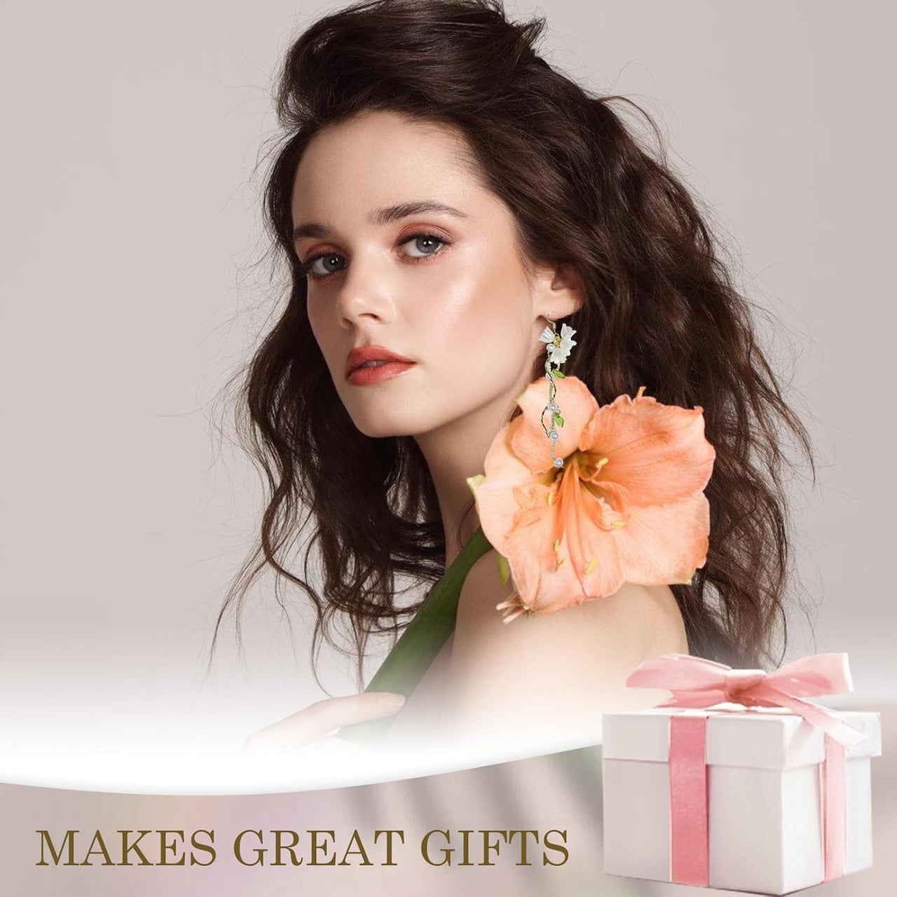 Fairy Flowers Dangling Earrings