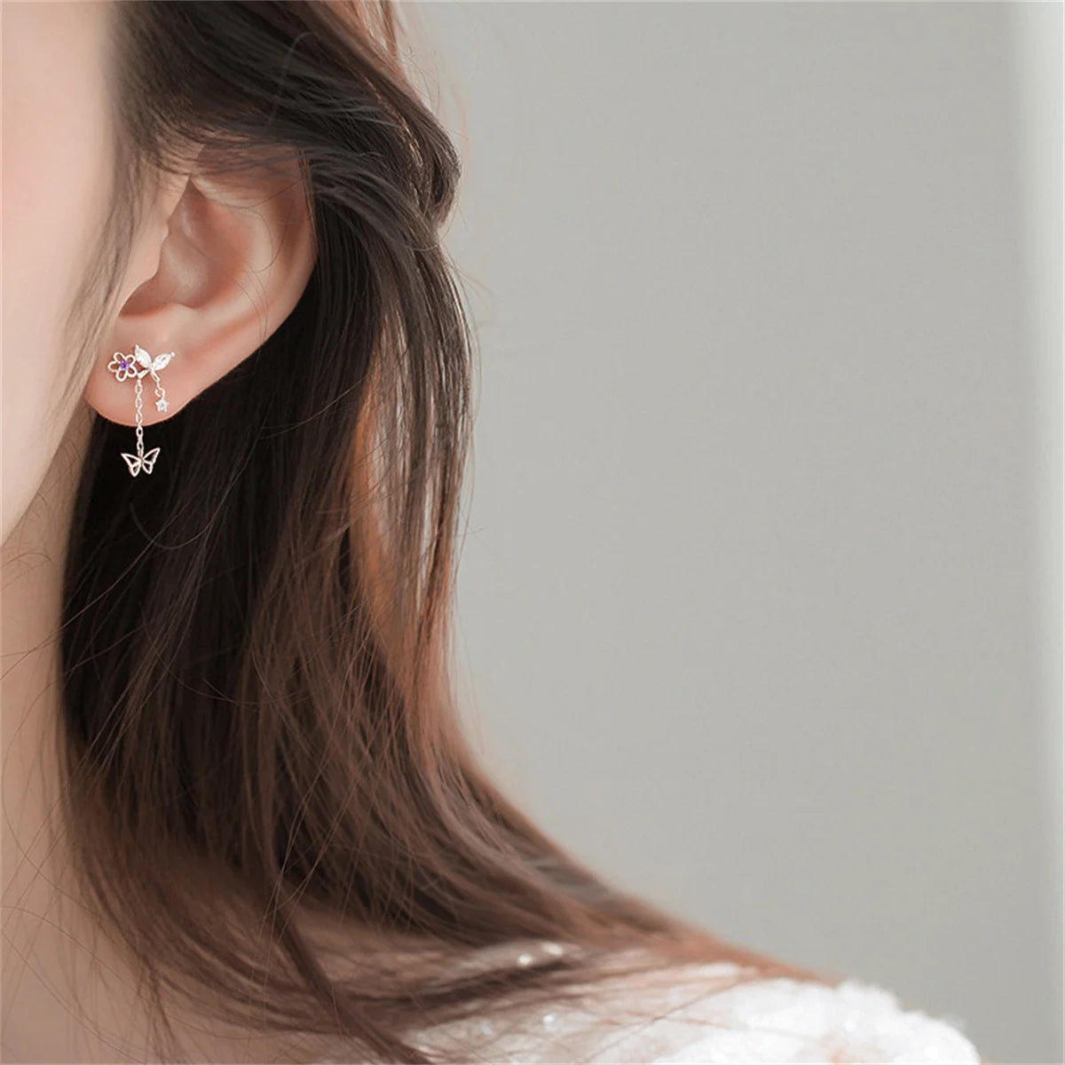 Moon Drop Earrings
