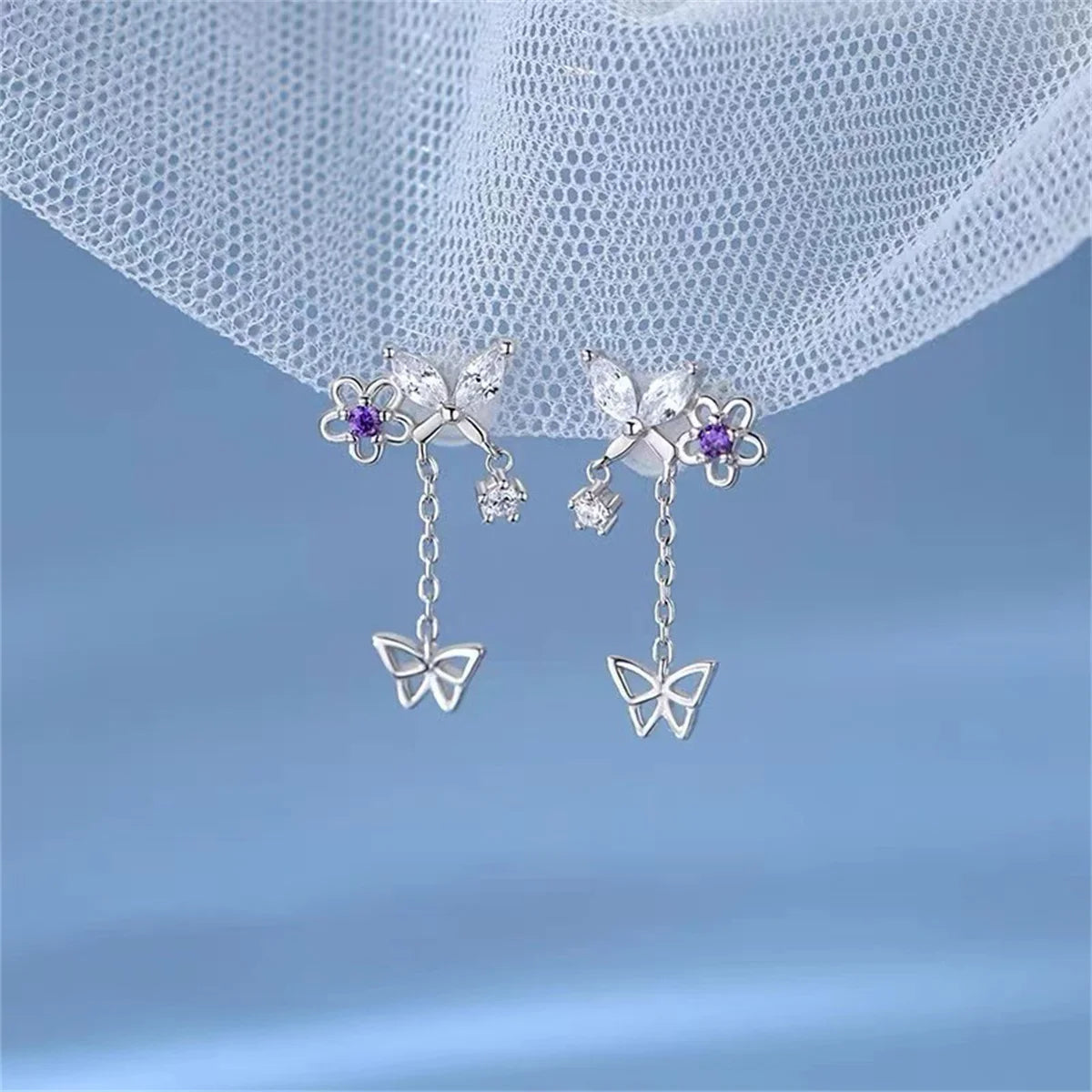 Moon Drop Earrings