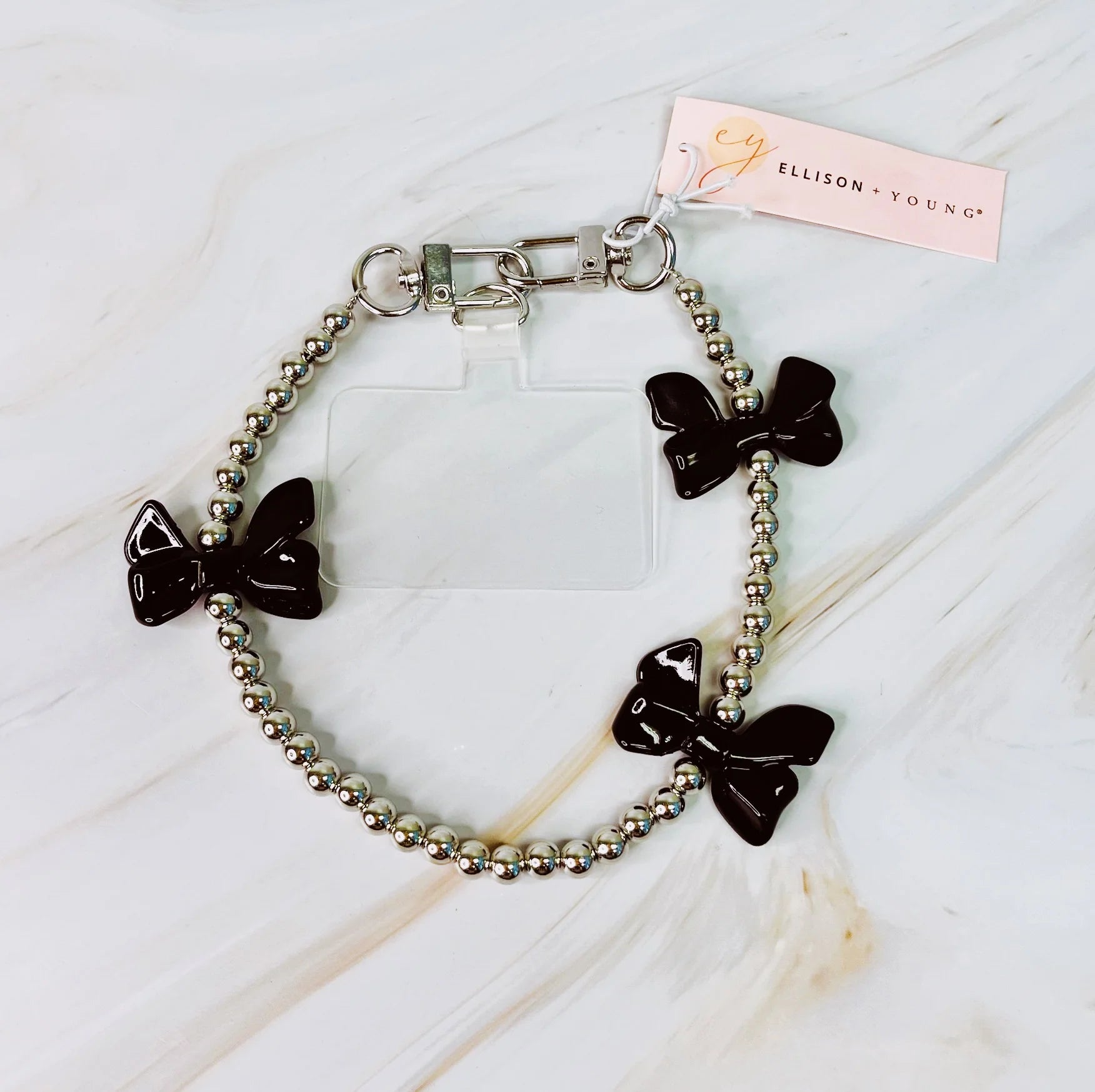 Bows and Beads Phone Lanyard
