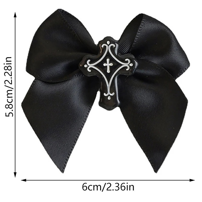 Lolita Lace Bow Ribbon Hair Clip