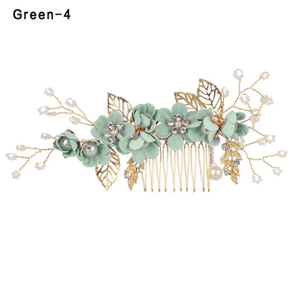 Crystal Flower Hair Pin